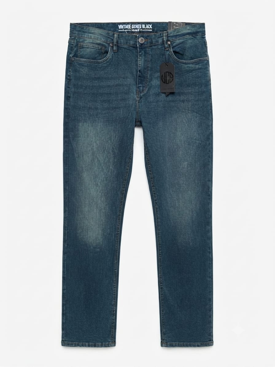 Jeans Vintage Genes Black para Hombre (Pieza Unica)